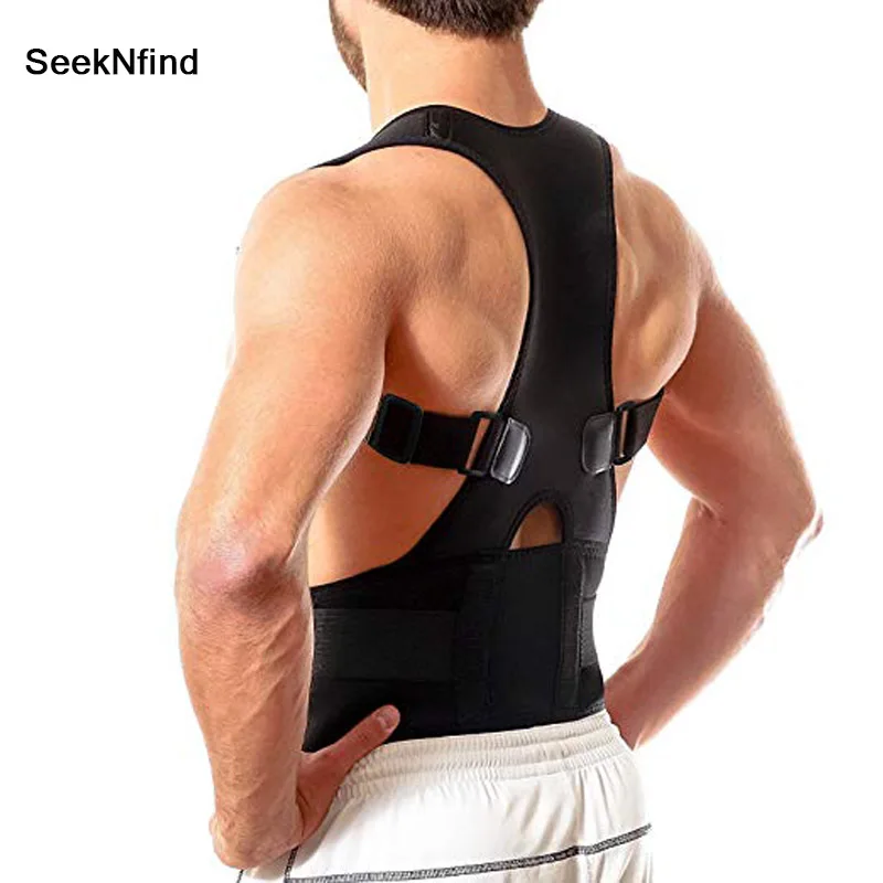 

Back Brace Posture Corrector Adjustable Orthopedic Back Brace for Women Men Adjustable Braces Support Therapy Shoulder