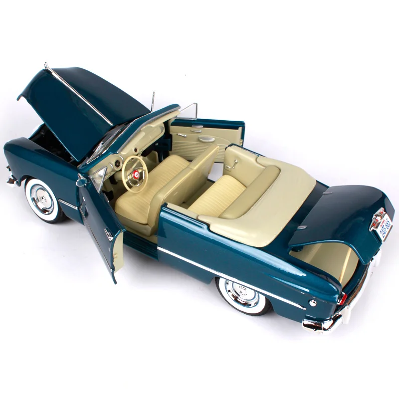 Maisto 1:18 винтажная модель автомобиля ford серого и синего цвета 270*100*85 мм коллекция