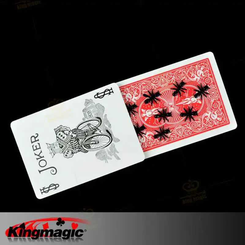 

Anttack by Christopher Ballinger Original Bicycle Card Magic Ant Magic Props Magic Tricks