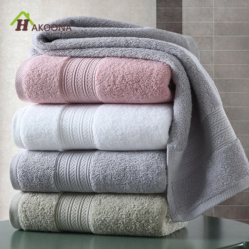 HAKOONA 150*80 см 100% пакистанский хлопок 32 длинные махровые банные полотенца большие
