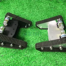 T700 Алюминий сплав шасси гусеничный Танк автомобиль Робот Наука и Технология конкуренции с 37 мотор