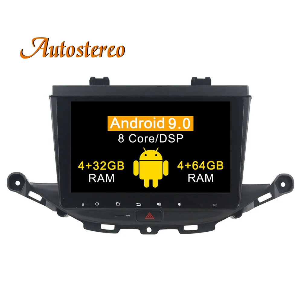 Sale Android 9 DSP Car No DVD Player GPS navigation For Opel Astra 2017+ head unit multimedia player radio tape recorder auto stereo 7