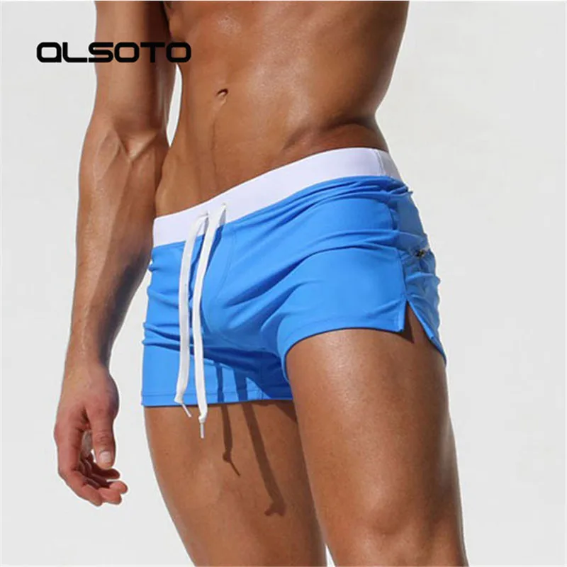 

2019 Summer Swimwear Men Swimsuit Maillot De Bain Boy Swim Suits Boxer Shorts Swim Trunks Swimming Surf Banadores mayo sungas
