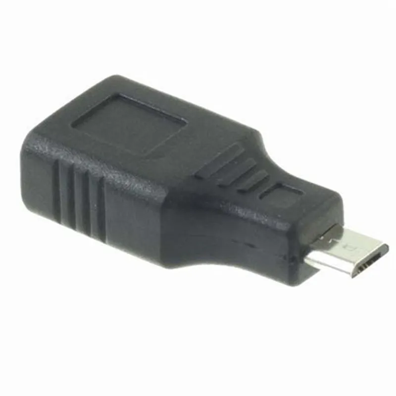 Новое поступление USB 2,0 Женский выпуклый кабель микро-usb B «папа» 5-контактный штекер OTG адаптер конвертер для Универсальный мобильный телефон