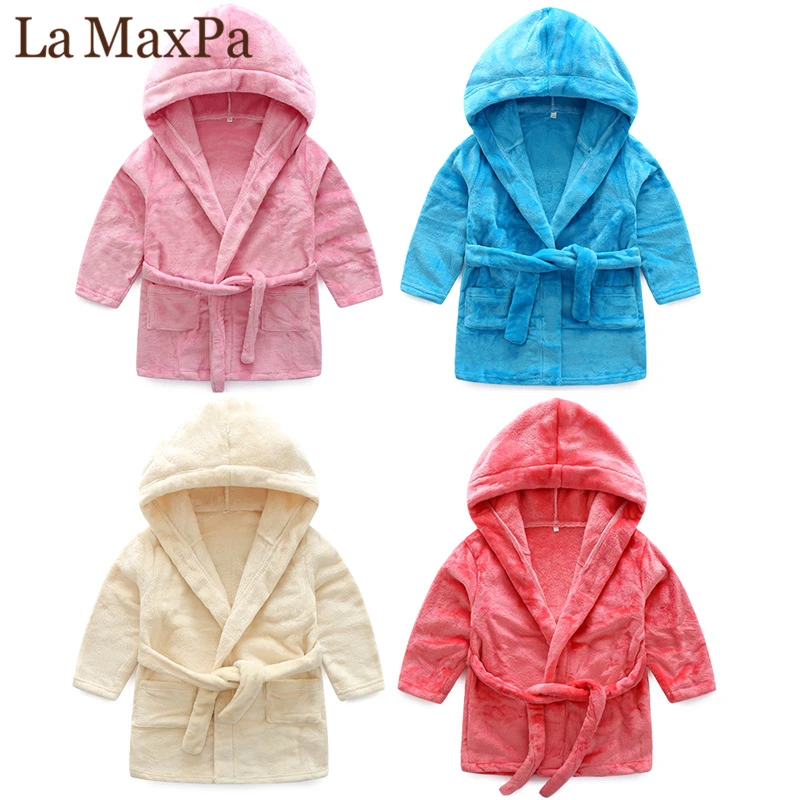 2018 New Fashion Children's Bathrobes Children's Bathrobes For 3 12