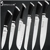 Sowoll-6pcs-Stainless-Steel-Kitchen-Tool-Set-Bend-Comfortable-Handle-Chef-Slicing-Bread-Santoku-Utility-Paring