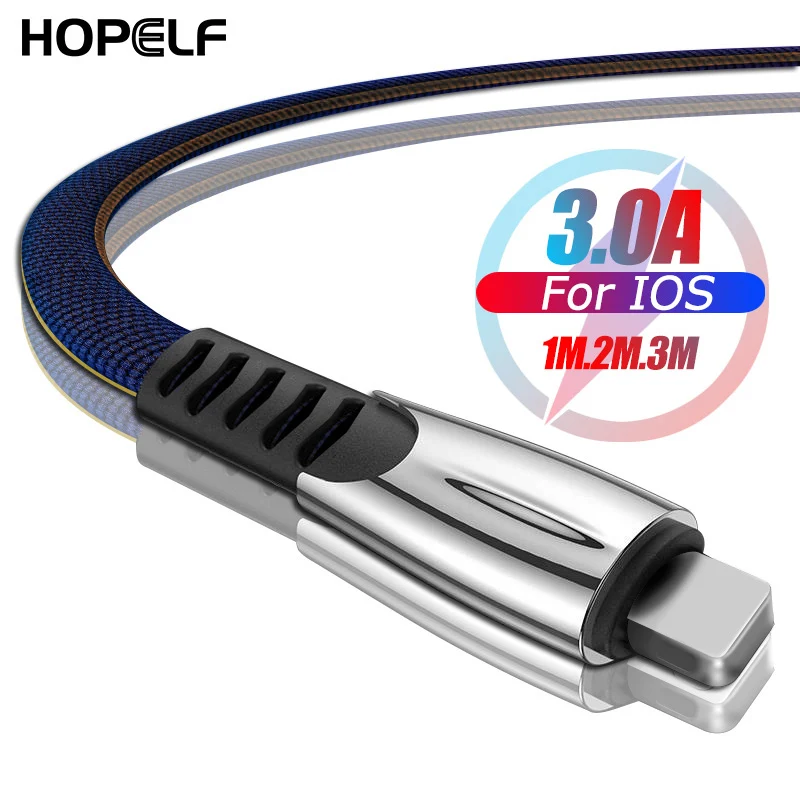 

USB Cable for iPhone 7 8 Plus 6 6s 5 iPad 2.4A Fast Charging Cable USB Data Cable For iPhone 7 8 Plus X XS Max XR Charger Wire