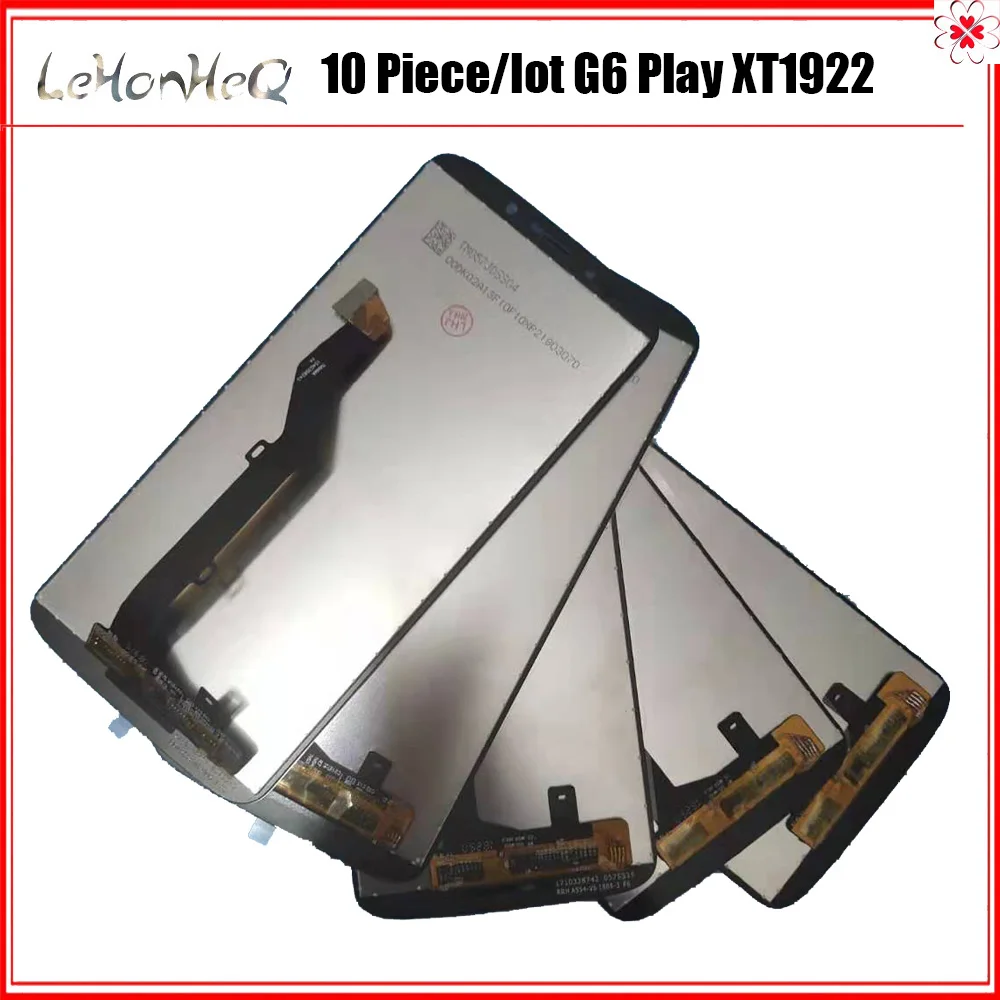 

10 piece/lot For Motorola MOTO G6 Play XT1922 XT1922-3 XT1922-4 LCD Display Touch screen Digitizer Assembly replacement part
