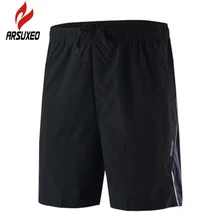 ARSUXEO Outdoor Summer Sports Shorts Training Fitness Riding Men S font b Football b font Fitness