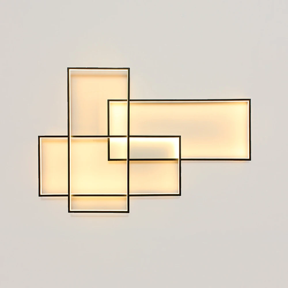 

Modern Led Wall Lamp Surface Mounted Wall Sconce Light for Living Bed Room Ceiling Light