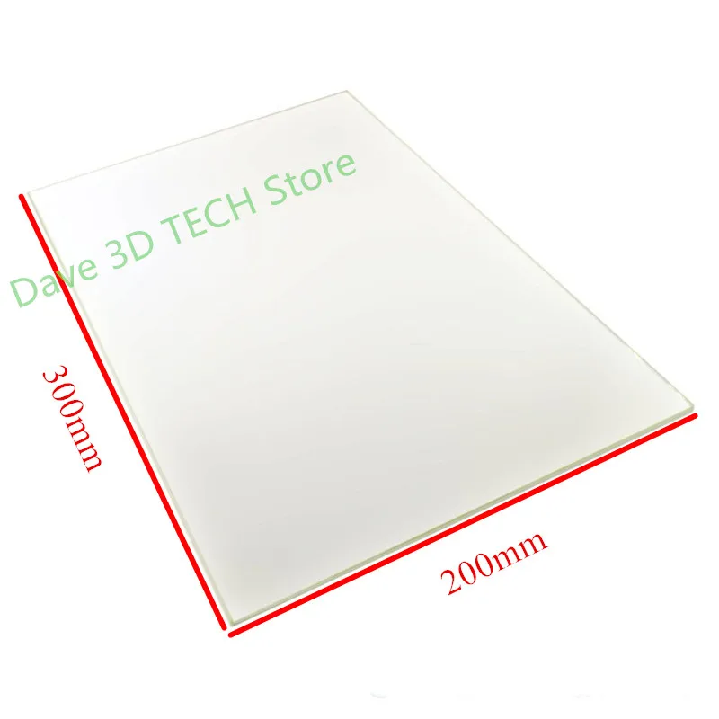 SWMAKER-Borosilicate-Glass-Print-Surface-300x200mm-for-RepRap-3D-Printer-Prusa-i3-Upgrade-Custom-glass_