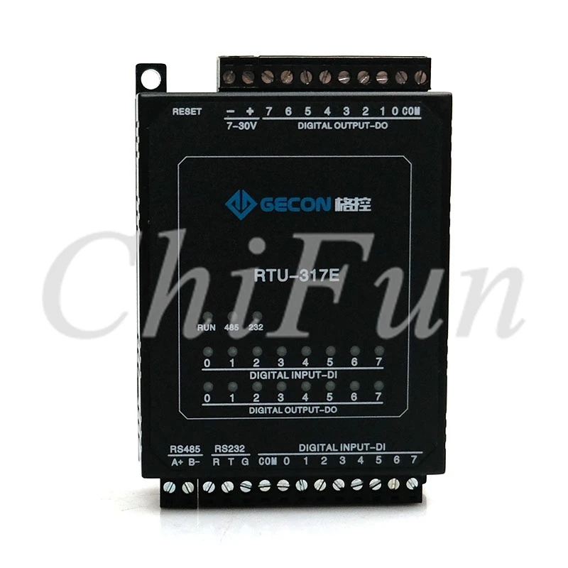 

8DI 8DO RS485 protocol of MODBUS RTU communication protocol for transistor switching output digital input module