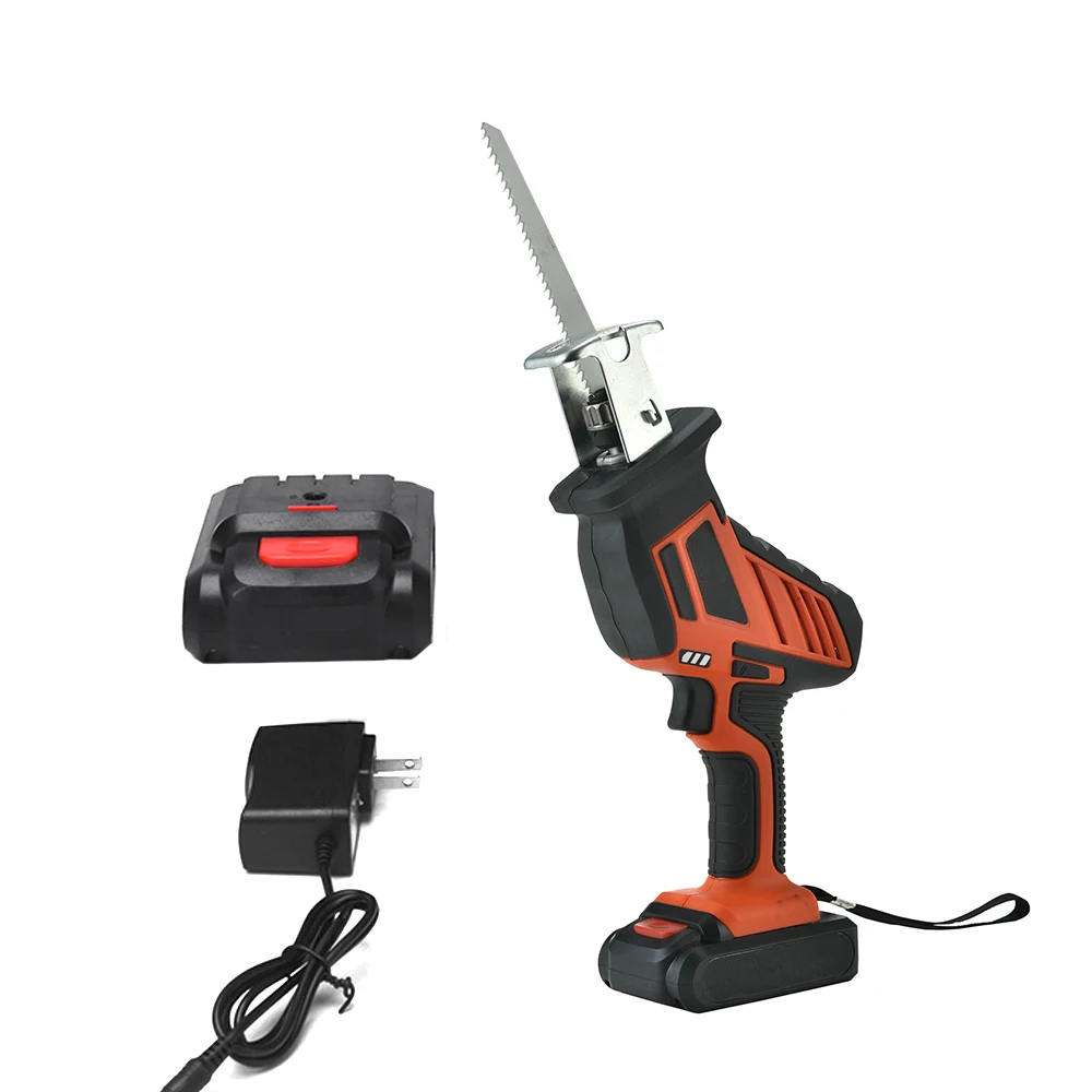 

3500mAh Rechargeable Small Electric Reciprocating Jig Saw Portable Handheld Mini Sawing Machine Felling Chainsaw Wood Cutter