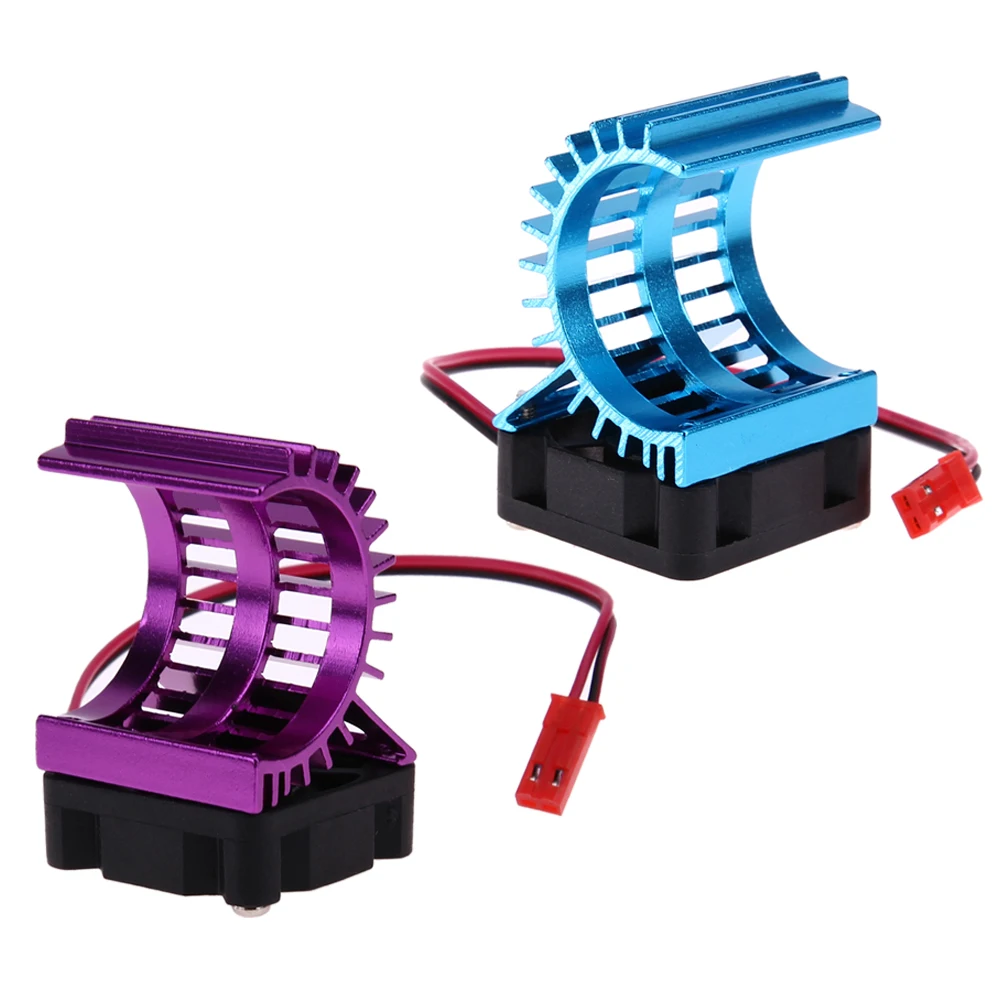 

1pc Motor Heat Sink Radiator with Cooling Fan for 1/10 HSP RC Racing Car 380 390 Motor Parts & Accs High Quality