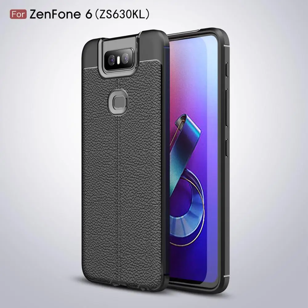 Чехол для телефона Asus Zenfone 6 ZS630KL 2019 лучший противоударный мягкий бампер из ТПУ с