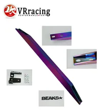 Vr Racing Neo Chrome Подфрейм ниже галстук бар для 96-00 Honda Civic Нижняя стойка EK стиле VR-TB51CR
