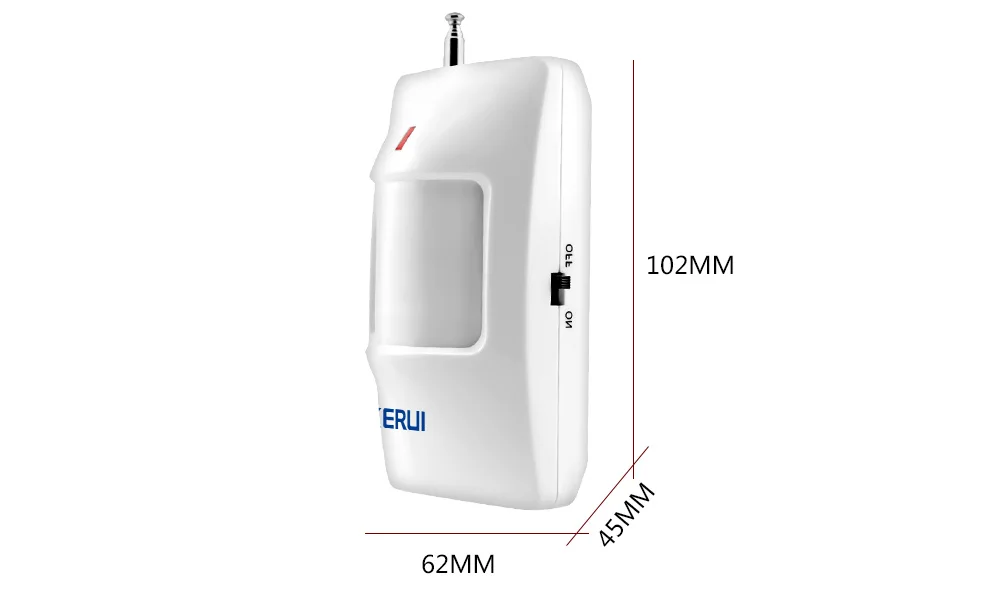 sensor de movimento para 433 mhz wifi