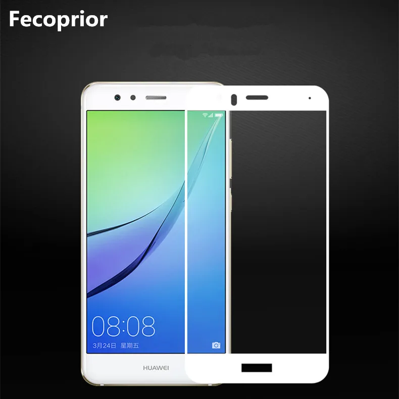 Fecoprior 3 шт. 2.5D P10Lite закаленное стекло с изогнутыми краями для HUAWEI P10/P10 Lite/P10 Plus