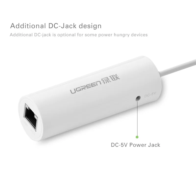 Ugreen USB 2 0 Ethernet для Windows 10 Xiaomi Mi Box 3 концентратор к RJ45 Lan адаптер Сетевая карта|usb 2.0