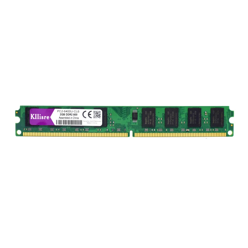 Kllisre 4 Гб (2pcsX2GB) DDR2 2 ОЗУ 800 МГц память для настольного компьютера с частотой 240