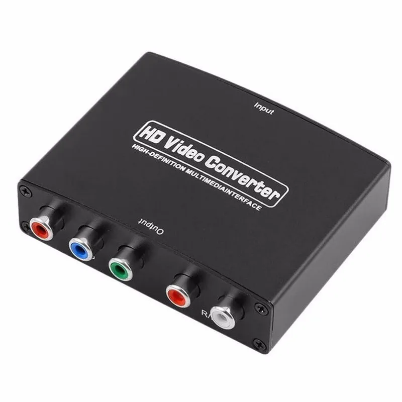  1080P HD Chiaro HDMI A RGB Component YPbPr video e R/L audio Adapter Converter