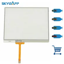 Skylarpu сенсорный экран 5 6 дюйма 4 провода резистивный 126 мм * 100 для