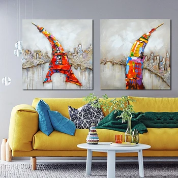 

2016 Confetti Rooster Chicken Wall Art Handmade Oil Painting Canvas Big Size For Home Lliving Room Bedroom Decoration