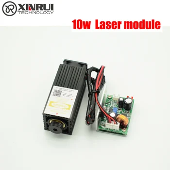 

10w high power 450NM focusing blue laser module laser engraving and cutting TTL module 10000mw laser tube Laser module diode