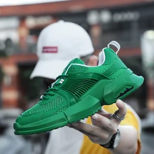 Fine Zero популярные мужские весенне-осенние кожаные прогулочные туфли дышащие на шнуровке модные мужские кроссовки