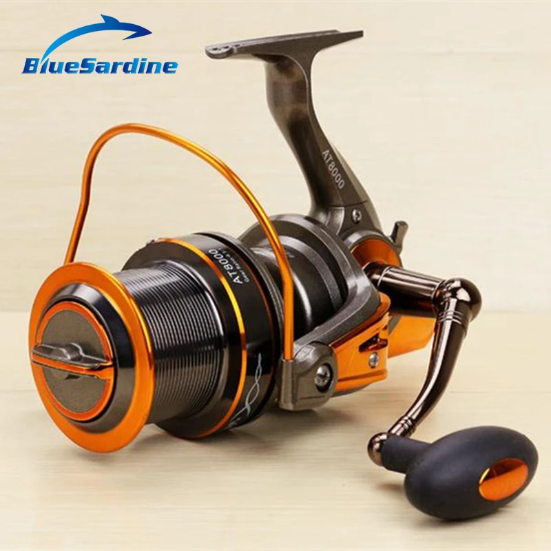 

New 13+1BB 4.6:1 Metal Spinning Fishing Reel Large Sea Wheel Trolling Surf Reels 8000 9000