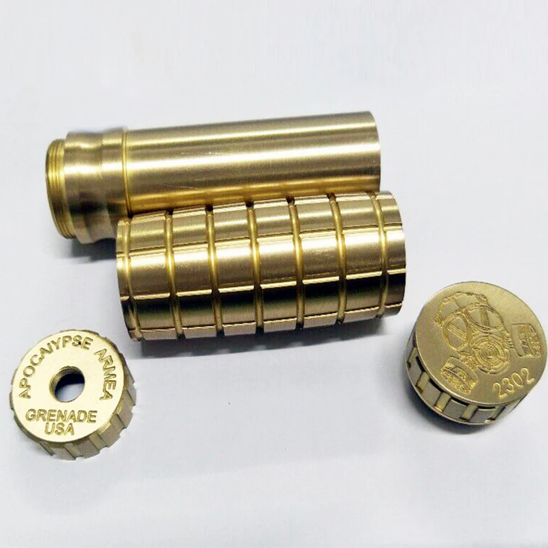 HOT-Apocalypse-mod-Mech-Mod-18650-Battery-24mm-Mechanical-Mod-brass-red-copper-Vapor-Vaporizer-Mod (4)