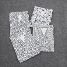 Кимоно пижамы для мужчин летние хлопковые двойные хлопковые газовое кимоно мужские пижамы для сна кимоно халаты