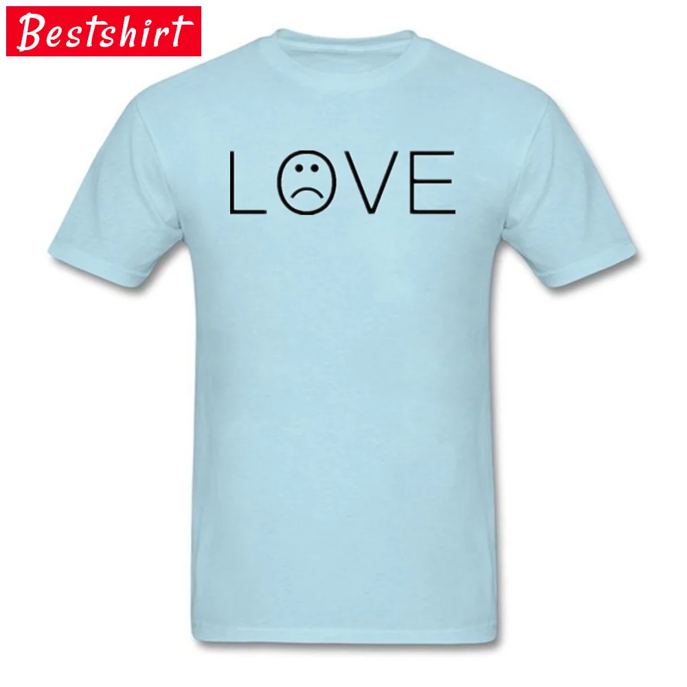 cosie Lil Peep Love T-shirts Faddish Summer Short Sleeve O-Neck Tops & Tees 100% Cotton Men Design Tees Top Quality Lil Peep Love light