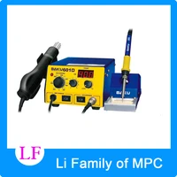 110V Raw BAKU BK-601D LED Digital Display Hot Air SMD Rework Station hot air solder station BGA rework 1