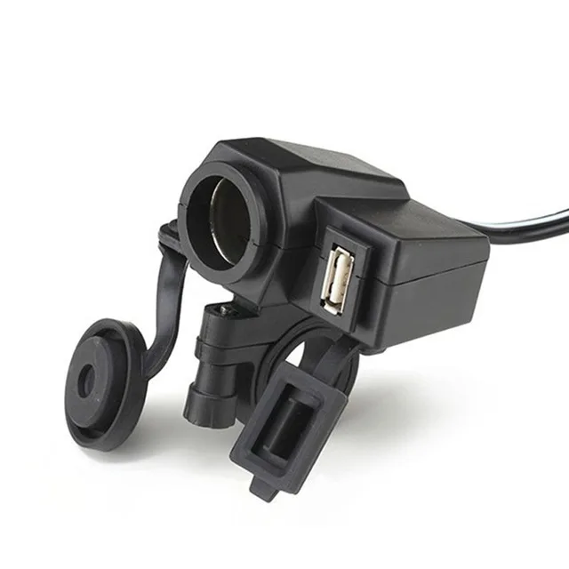 12 В-24 В USB Автомобильное Зарядное устройство 5 В 2.1a Водонепроницаемый мотоцикл сотовый телефон Зарядное устройство Авто-прикуриватели