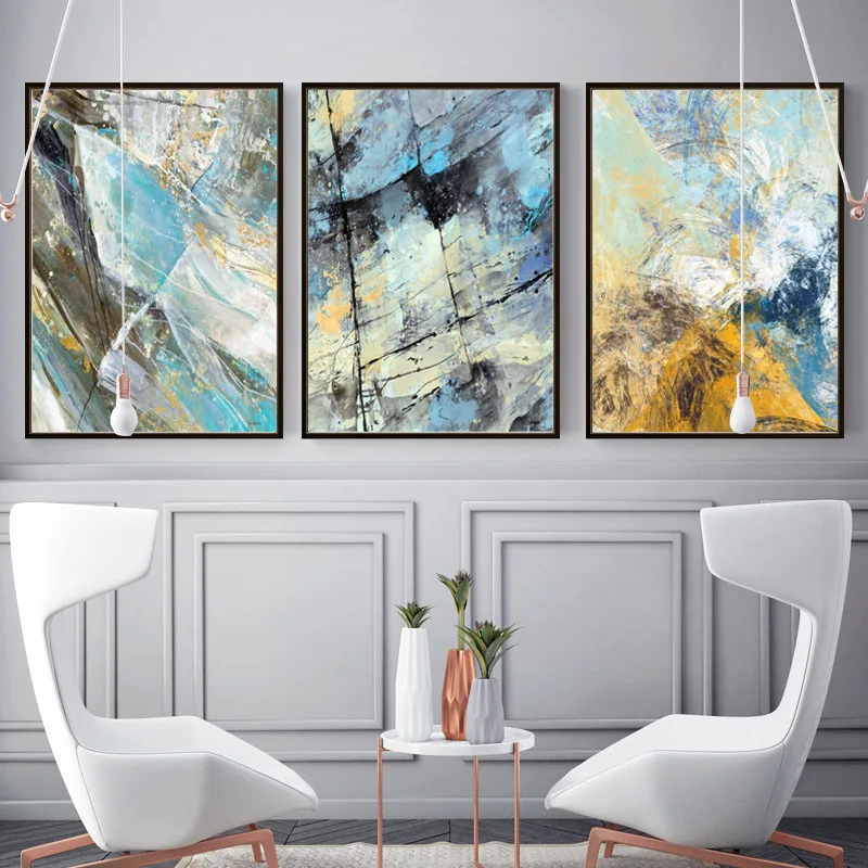 

30*40CM Canvas painting Modern Abstract Art Home Decor Oil Wall Picture Prints Poster Living Room Decoration