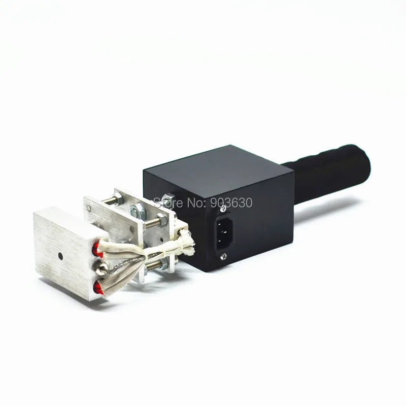 8*10cm Handheld leather wood paper embossing tool, hot stamping machine tool, manual logo embosser, wood branding iron