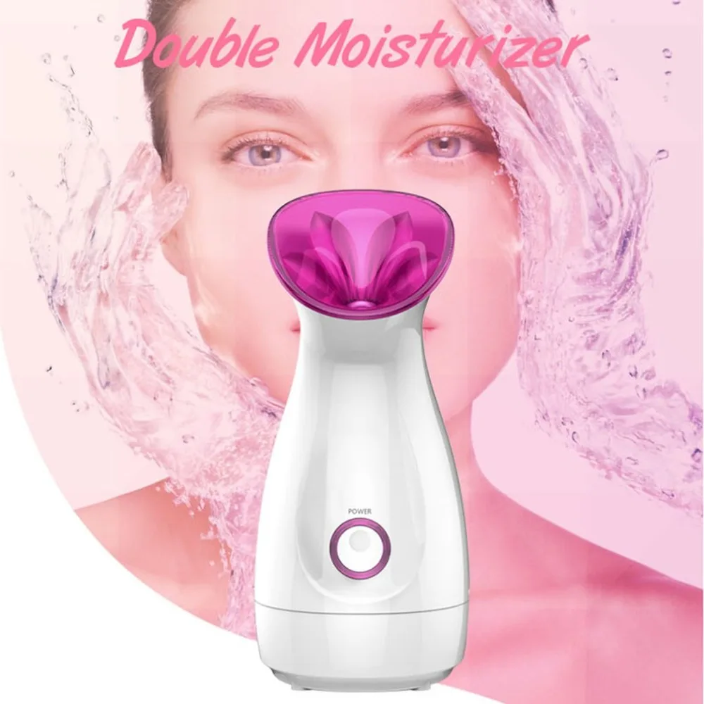 MK-FS60 Mist Sprayer Facial Steamer Nano Lonic Humidifier Moisturizing Skin Pores Cleansing Anti-acne Pimple SPA
