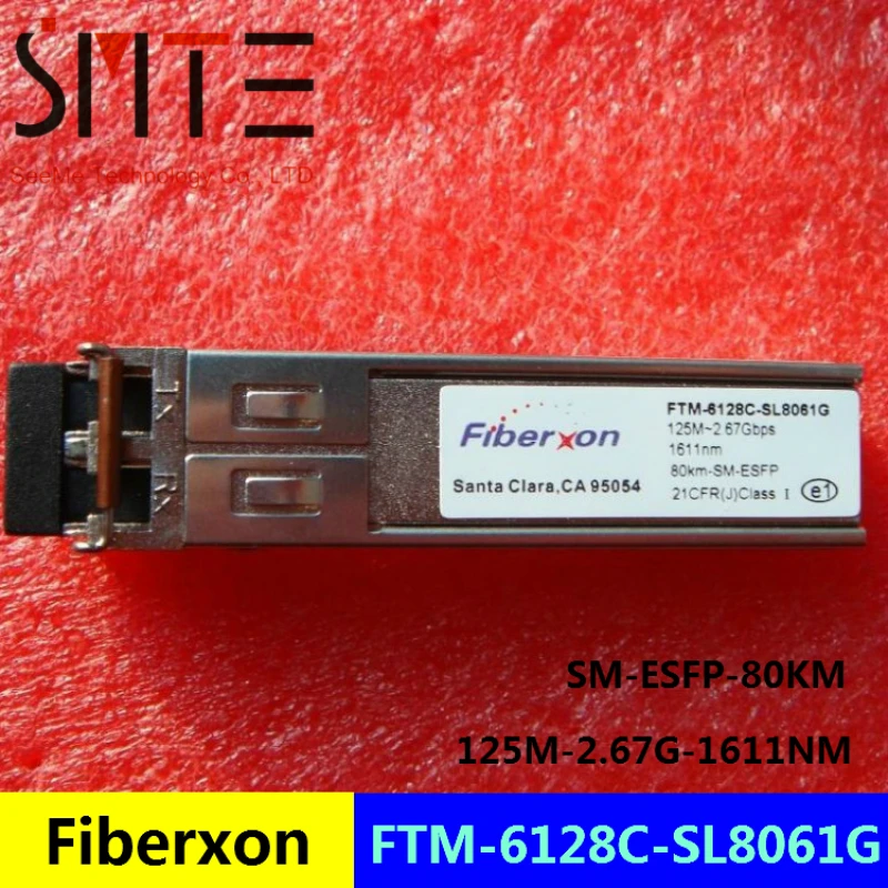 

Fiberxon FTM-6128C-SL8061G 125M-2.67G-1611NM-80KM-SM-ESFP