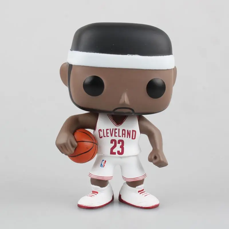 Фигурки героев LeBron James 10 см 2k Los Cleveland Коллекционная модель игрушки для детей|action &