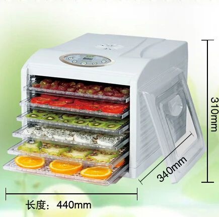 

15%Electric Safety Food Dehydrator Fruit Vegetable Herb Dryer Machine Multi Function Kitchen Appliance LED Smart Control Dryer