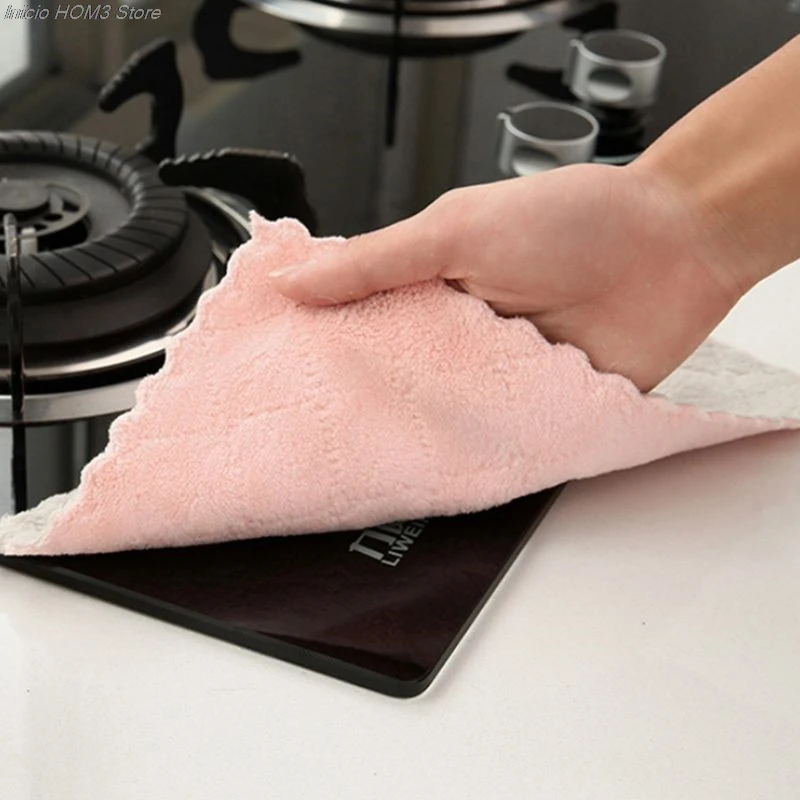 4pc Super Absorbent Microfiber kitchen dish Cloth High-efficiency tableware Household Cleaning Towel kichen tools gadgets cosina 4pc Super Absorbent Microfiber kitchen dish Cloth High-efficiency tableware Household Cleaning Towel kichen tools gadgets cosina