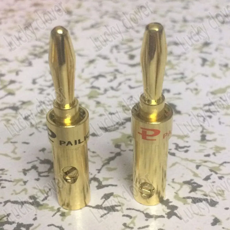 10 шт. медные позолоченные штекеры типа банан|adapter connector|connector adapterconnectors gold |