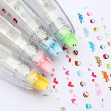 Peerless, 1 шт., Корея, милая Новинка, декоративная коррекционная лента коррекция жидкости, канцелярские принадлежности, разные цвета
