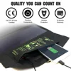 ALLPOWERS Solar panel 5V21W Portable Phone Charger Solar Charger Dual USB Output Mobile Solar Battery Charger for iPhone Samsung 3