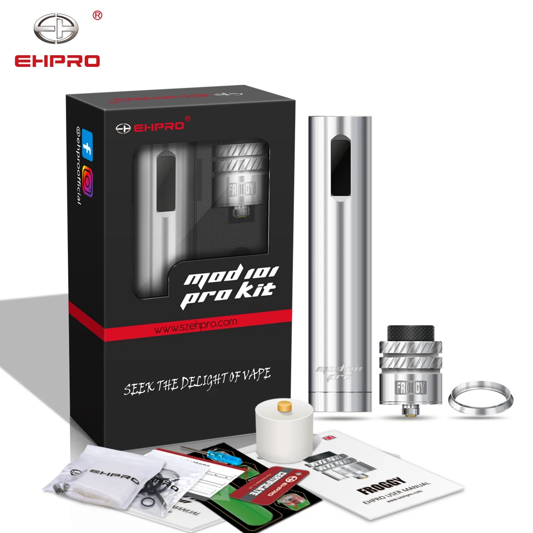 Новейший набор Ehpro 101 Pro с диаметром 25 мм 75 Вт pro механический мод одной катушкой