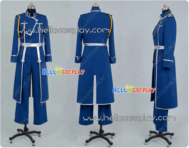 Костюм Роя мустанга униформа колонелса H008Mustang костюм H008|colonel uniform|roy mustangcolonel |