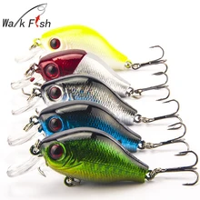 5Pcs Lot Floating Wobbler Fishing VIB Lure 5 5CM 8G Artificial Hard Bait Crankbait Pesca Japan