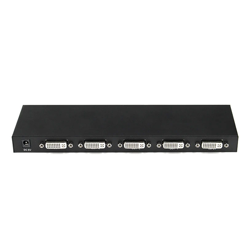 DVI Splitter 1X4 DVI-D Distributor 1 in 4 Out for Engineering Projector Monitor Computer Graphic Card |