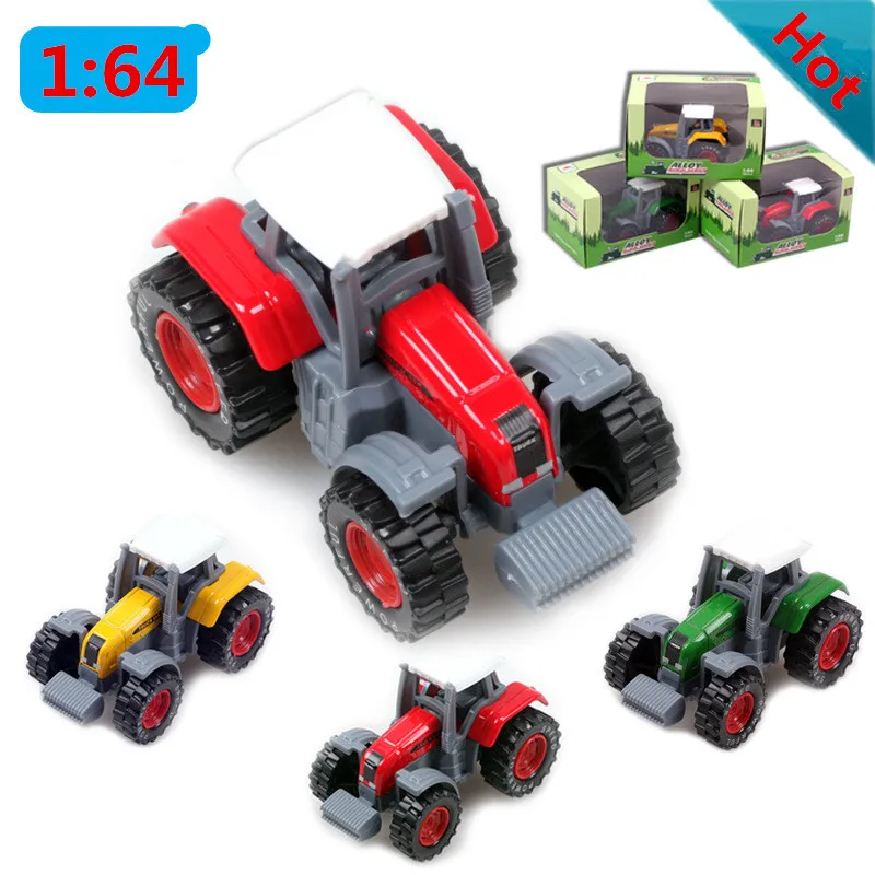 

Sale 1:64 alloy farmer car, Alloy model car, sliding toys, gift packaging, children's gifts, free shipping